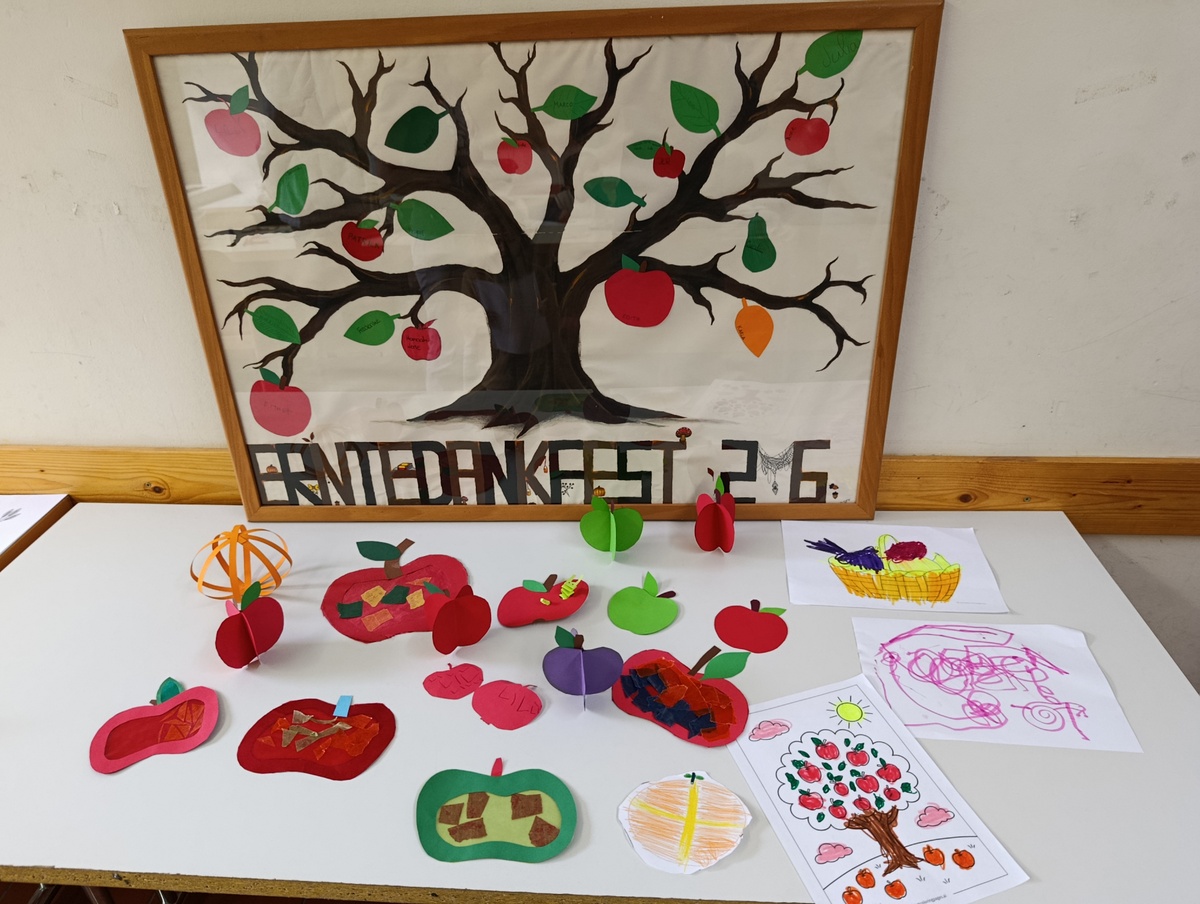 Erntedankfest Bastelaktion